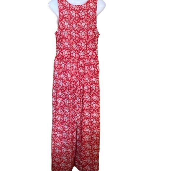 Kaileigh Stitch Fix jumpsuit Small faux wrap print wide leg cottagecore NWOT - Picture 4 of 10